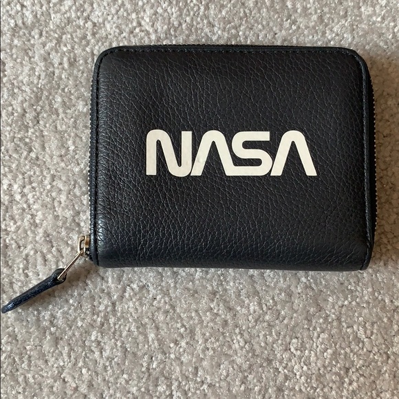 coach navy blue wallet